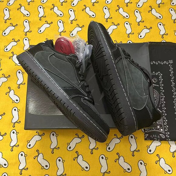 Nike Other - Nike Air Jordan 1 Retro Low Black Phantom Unisex Sneakers